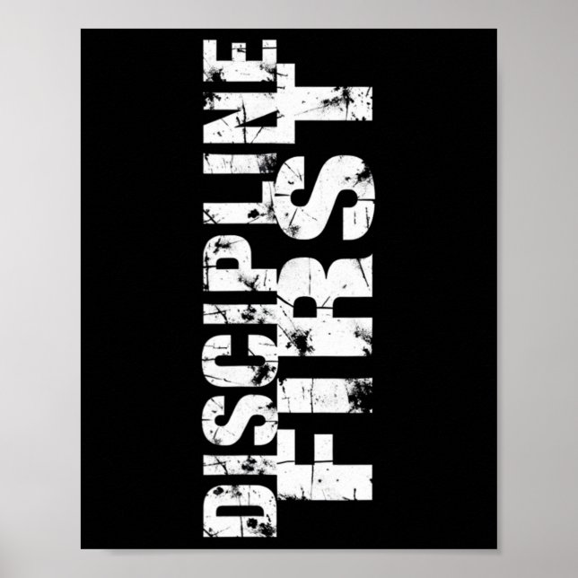 Motivation für Discipline Beats1 Poster (Vorne)