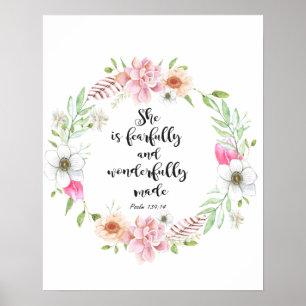 Motivation für sie, sie ist furchtbar und wunderba poster