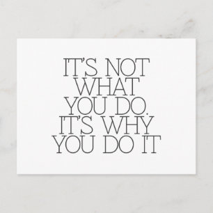 Motivation, Inspiration, Worte der Weisheit. zitat Postkarte