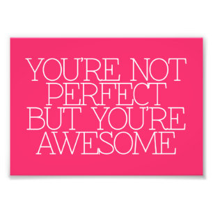 Motivation, Inspiration, Worte der Weisheit zitier Fotodruck