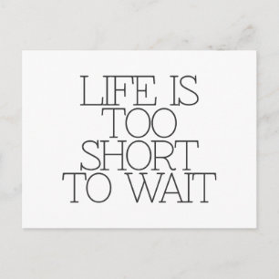 Motivation, Inspiration, Worte der Weisheit zitier Postkarte