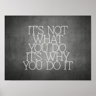 Motivation, Inspiration, Wörter von Klugheit. Poster