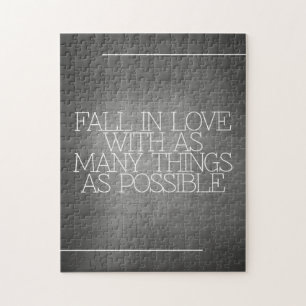 Motivation, Inspiration, Wörter von Klugheit. Puzzle