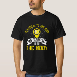 Motivation - Lesen ist im Kopf T-Shirt