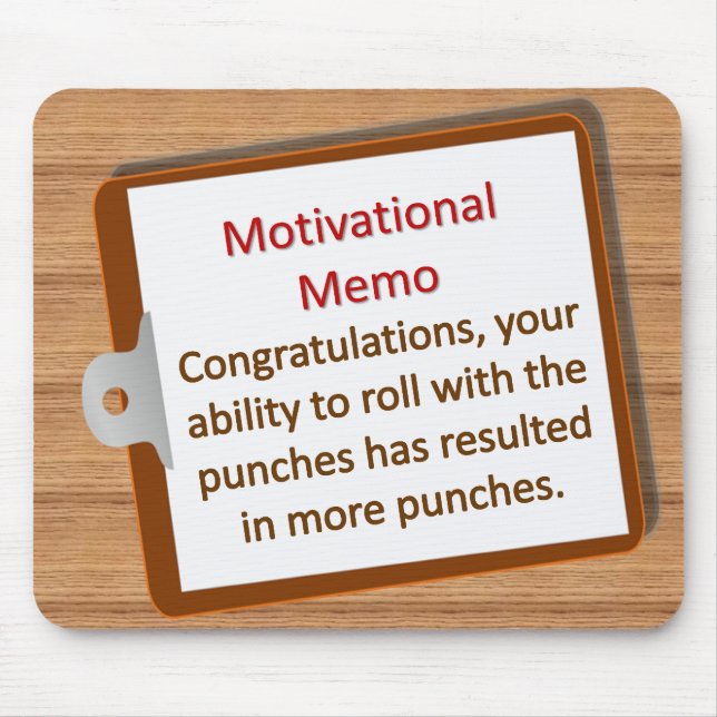 Motivation Mousepad (Vorne)