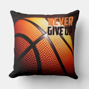 Motivation Pillow - Nie aufgeben von Schaufenster Kissen