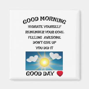 Motivation positiv magnet