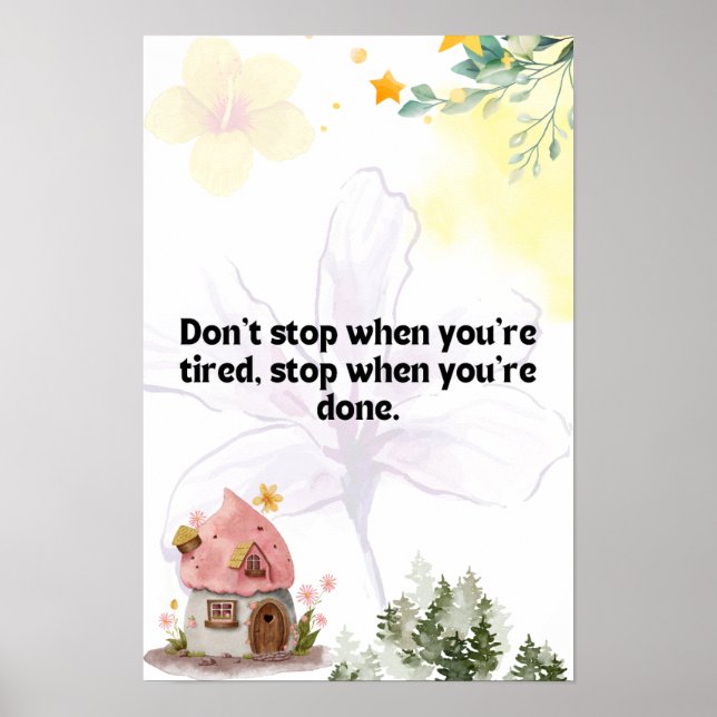 Motivation Poster (Vorne)