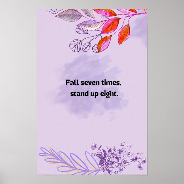 Motivation Poster (Vorne)