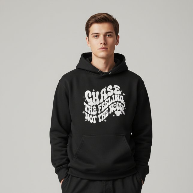 Motivation Quote Typography Hoodie  (Von Creator hochgeladen)