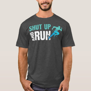 Motivation Runner Funny Lauf nicht schreien T-Shirt