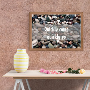 Motivation schnell gehen Poster