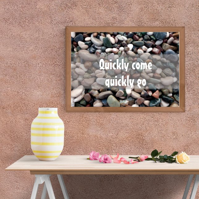 Motivation schnell gehen Poster (Von Creator hochgeladen)