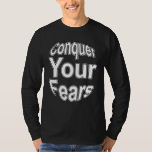 Motivation  Überwinde deine Ängste Motivierend T-Shirt