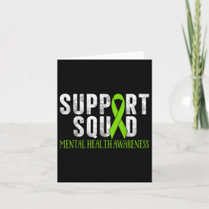 Motivation Unterstützung Squad Mental Health Aware Karte