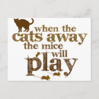 Motivation, wenn die Katzen, die die Mäuse vertrei