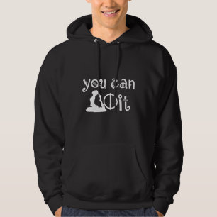 Motivation Yoga Sie können es entspannt zu tun Hoodie