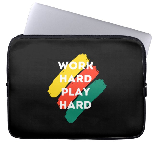Motivation Zitat Mode und positiver Text Laptopschutzhülle (Vorderseite)
