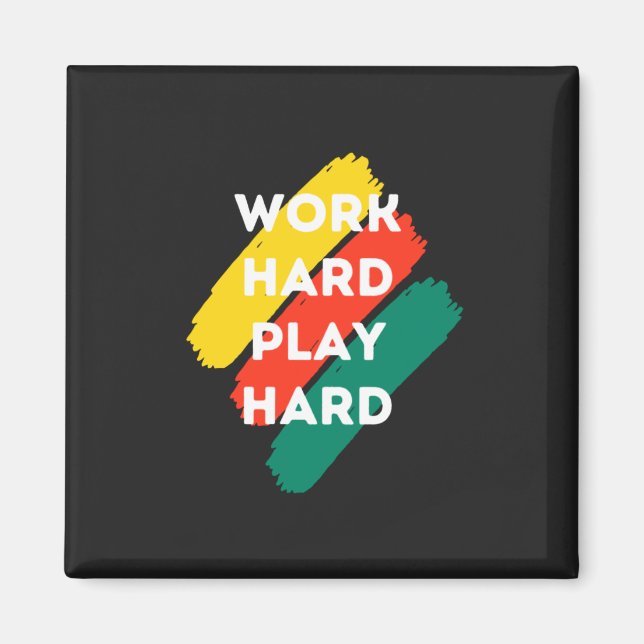 Motivation Zitat Mode und positiver Text Magnet (Vorne)