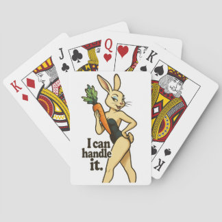 Motivational Bunny Playing Cards – “I Can Handle Spielkarten
