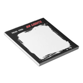 Motivational Fitness Notizblock