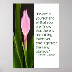 Motivational Print Poster