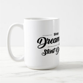  Motivational Quote Mug with Eagle Kaffeetasse