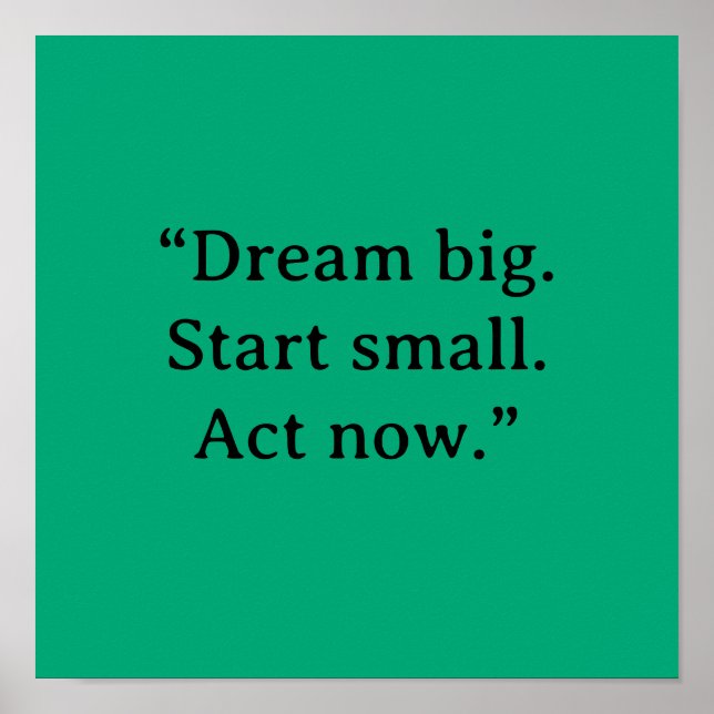 MOTIVATIONAL QUOTE POSTER