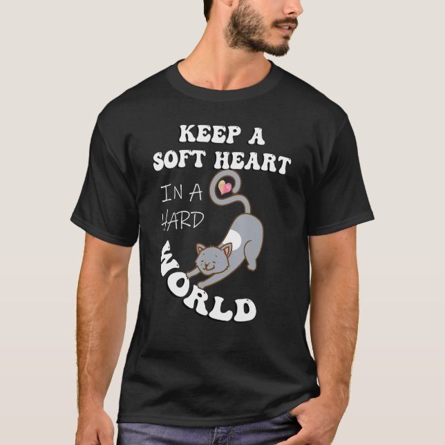 Motivational Quotes   Kitty Yoga Inspirational T-Shirt (Vorderseite)