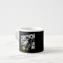 Motivational Soccer Cat Gift for Teammates & Coach Espressotasse