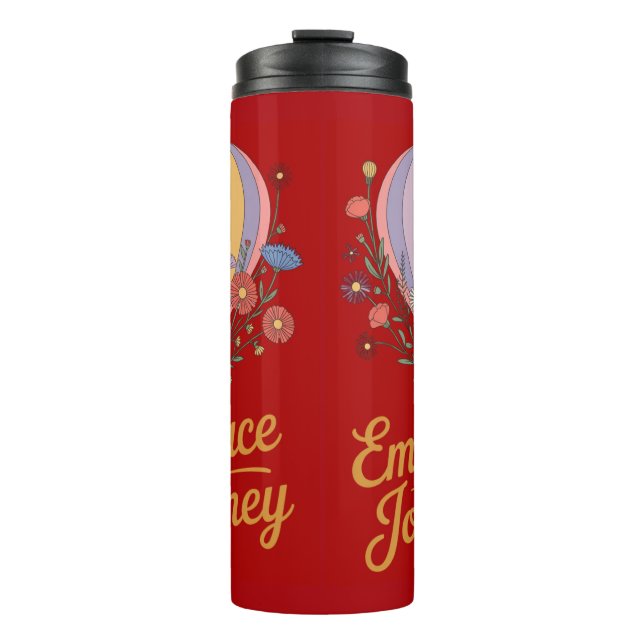 Motivational Thermal Tumbler Thermosbecher (Vorderseite)