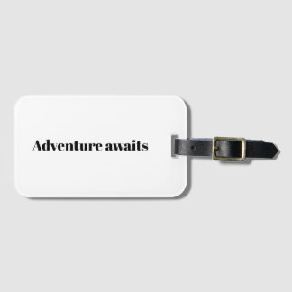Motivational Travel Luggage Tag Gepäckanhänger