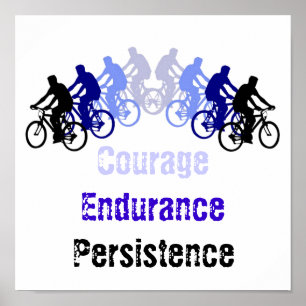 Motivational Words, Biking, Cycling, Bike Poster