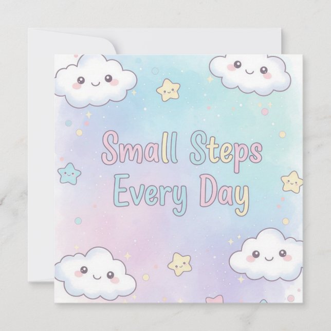Motivational Words Card For your Friend  (Vorderseite)