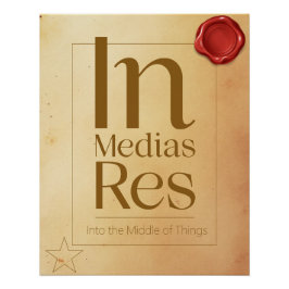 Motivationale Aktion Quote - Latin Poster Art