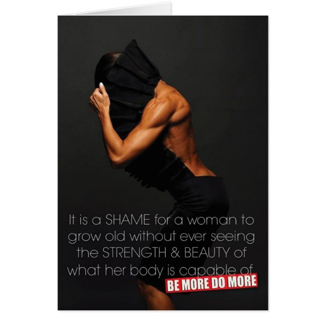 Motivationales Fitness Gym (Vorne)