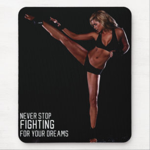 Motivationales Fitness Gym Mousepad