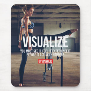 Motivationales Fitness Gym Mousepad