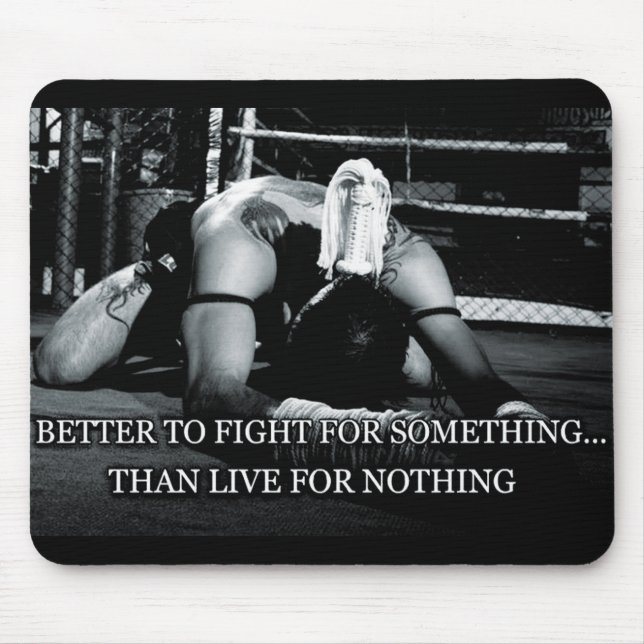 Motivationales Fitness Gym Mousepad (Vorne)