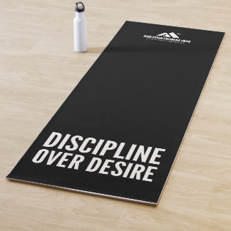MOTIVATIONALISM© Discipline Over Desire_ Yogamatte