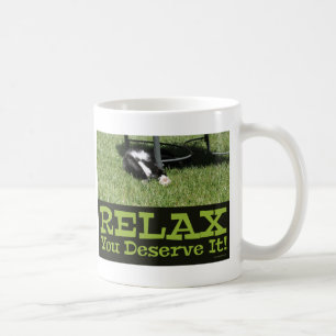 Motivationelles Relax Cat Me Time Fun Design Tasse