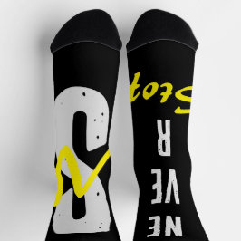 Motivations-Crew-Socken Positive Energie Streetwea Socken