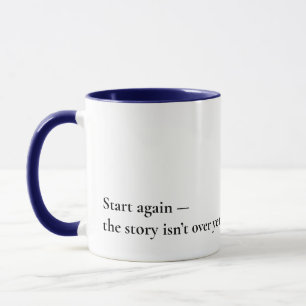 Motivations-Kaffeetasse – Scheitern ist vorübergeh Tasse