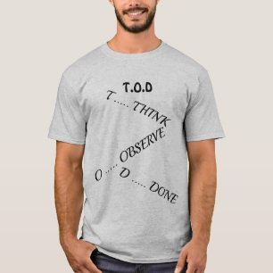 Motivations-Produktivitäts-T-Shirt T-Shirt