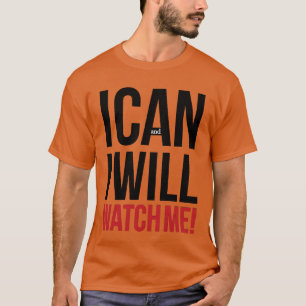 Motivations- und Entschlossenheitszitat retro T-Shirt