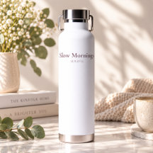 Motivations-Wasserflasche für Frauen für langsame