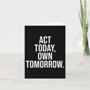 Motivationsangebot für Stoikerhärte und Festigkeit Karte