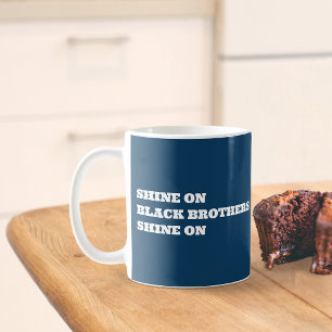 Motivationsbecher für afroamerikanische Männer Kaffeetasse