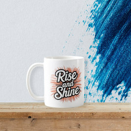 Motivationsbecher Rise and Shine - Morgeninspirati Kaffeetasse