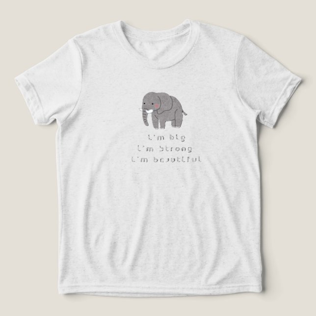 MOTIVATIONSBEJAHUNG Tri-Blend SHIRT (Design Vorderseite)